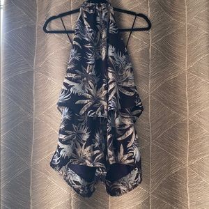 Vestique Halter Floral Romper